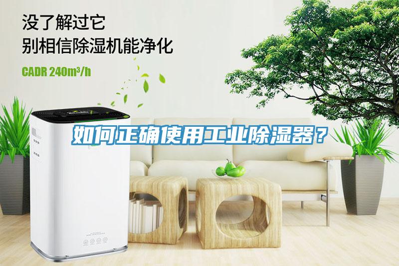 如何正确使用工业除湿器？