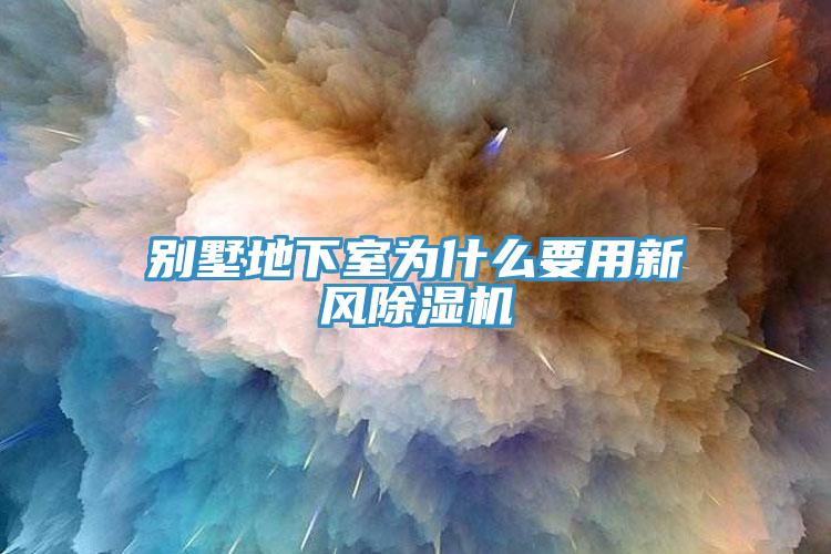 别墅地下室为什么要用新风杏仁直播app最新版下载