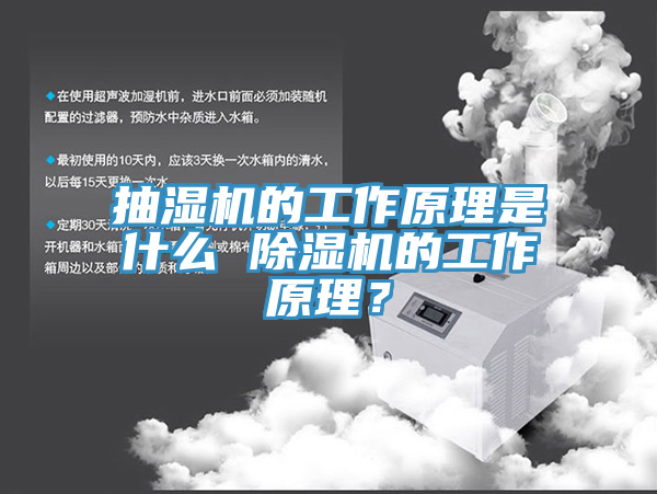 抽湿机的工作原理是什么 杏仁直播app最新版下载的工作原理？