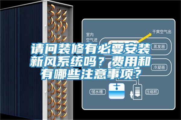 请问装修有必要安装新风系统吗？费用和有哪些注意事项？